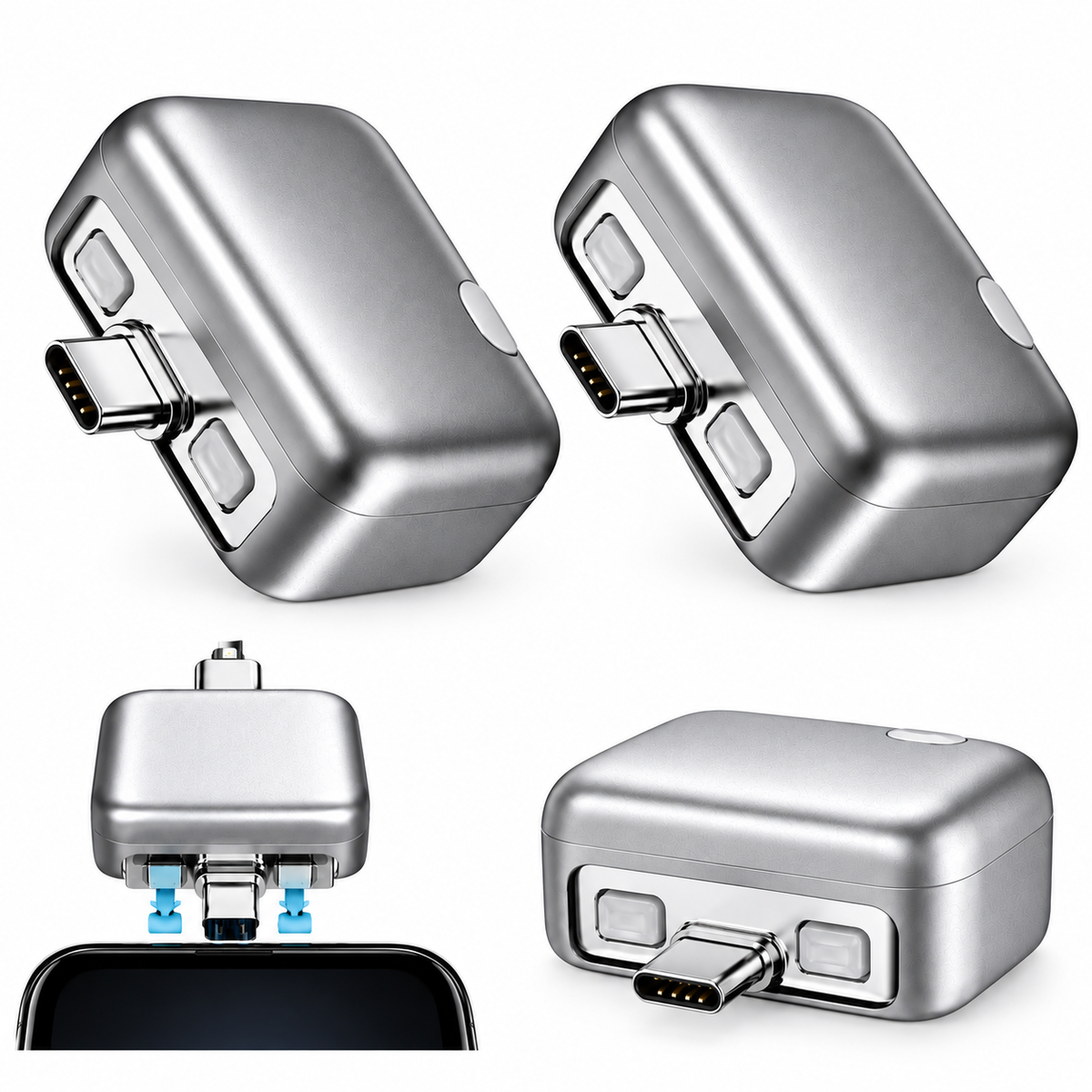 Universal Auto-Disconnect Charger Adapter – Type-C Fast Charging Separator