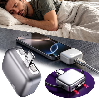 Universal Auto-Disconnect Charger Adapter – Type-C Fast Charging Separator