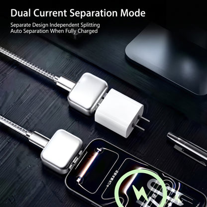 Universal Auto-Disconnect Charger Adapter – Type-C Fast Charging Separator